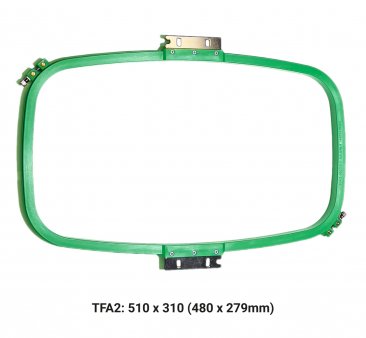 Tajima Tubular Hoop TFA2: 510 x 310 (480 x 279mm) NEW