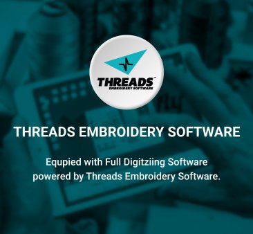 Threads embroidery software