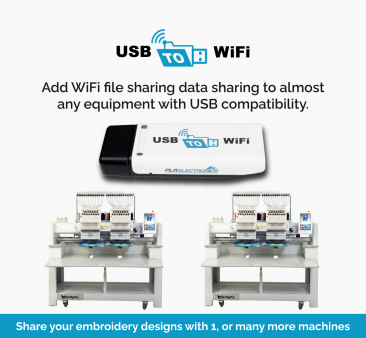 Butterfly B-1502B/T, 2-head, 15-needle, commercial embroidery machine