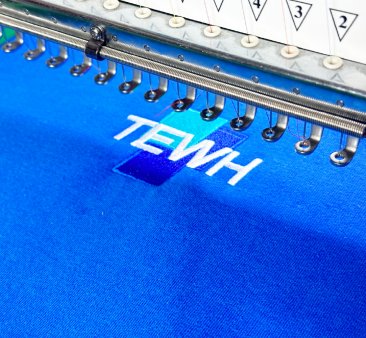 TEWH X-Dual-1502, 2-head, 15-needle, commercial embroidery machine