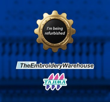 Tajima TMAR-K1504C, 4-head, 15-needle, commercial embroidery machine