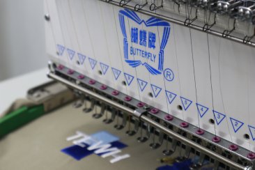 ButterFly B-1501B/T DEMO - Single(1)Head - 15 Needles - Commercial Embroidery Machine