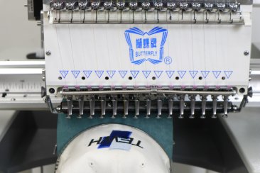 ButterFly B-1501B/T DEMO - Single(1)Head - 15 Needles - Commercial Embroidery Machine