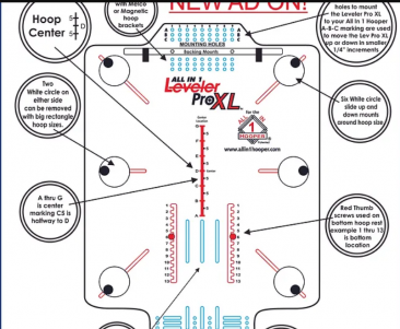 All-in-1 Leveler Pro for Magnetic Hoops