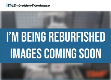 USED SWF B-T601C - 1 Head - 6 Needles Commercial Embroidery Machine