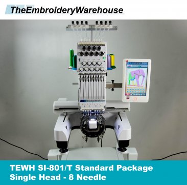 TEWH SI-801/T Standard Package - Single Head - 8 Needle - NEW (Year 2022)