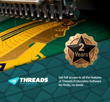 Threads Embroidery Software