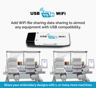 Butterfly CP2, 2-head, 15-needle, commercial embroidery machine