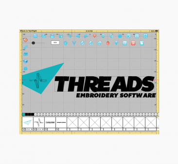 Threads embroidery software