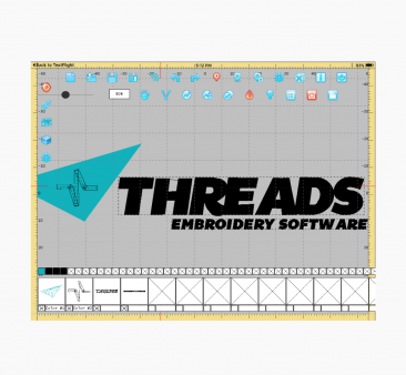 Butterfly B-1501B/T Standard DEMO Model, single-head, 15-needle, commercial embroidery machine