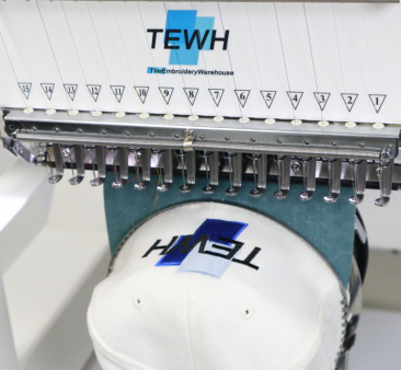 TEWH BC-1501, single-head, 15-needle, commercial embroidery machine