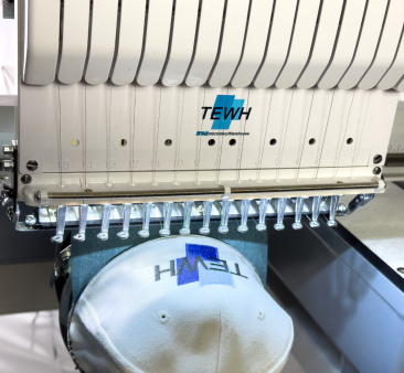 TEWH FW-1501R, single head, 15-needle, commercial embroidery machine