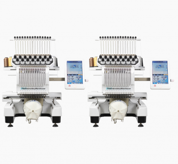 TEWH SI-Dual-1502, 2-head, 15-needle, commercial embroidery machine