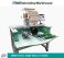 Tajima TMEX-C1201, single-head, 12-needle, commercial embroidery machine