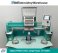 Tajima TFMX-C1501 , single-head, 15-needle, commercial embroidery machine