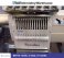Barudan BEVYZ-1502C, 2-head, 15-needle, commercial embroidery machine