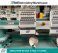 Tajima TFHX-IIC1504, 4-head, 15-needle, commercial embroidery machine