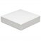 2.5 8x8 White 50ct Cut Away Backing