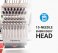 Butterfly Chenille II, COMBO true chenille, single-head, 15-needle