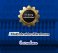Barudan BEDT-ZN-101, single-head, 9-needle, commercial embroidery machine