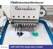 Barudan BEXT-S901CAII, Single-head, 9-needle, commercial embroidery machine