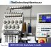 Barudan BEXT-S901CAII, Single-head, 9-needle, commercial embroidery machine