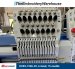 Happy HCR3-1506-45, 6-head, 15-needle, commercial embroidery machine