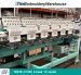 Tajima TMFXII-C1206-S, 6-head, 12-needle, commercial embroidery machine
