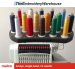 Melco Amaya, single-head, 16-needle, commercial embroidery machine