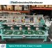 Tajima TFHX-IIC1504, 4-head, 15-needle, commercial embroidery machine