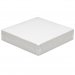 2.5 8x8 White 50ct Cut Away Backing