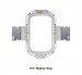 Official Mighty Hoop 9x5" (23x13 cm) Magnetic Embroidery Hoop - Rectangular Frame