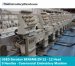 USED Barudan BENSME-ZN-12 - 12 Head - 9 Needles - Commercial Embroidery Machine