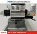 Melco EMT 16, single-head, 16-needle, commercial embroidery machine