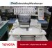 Toyota 830, single-head, 9-needle, commercial embroidery machine