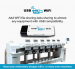Butterfly B-1506B/T, 6-head, 15-needle, commercial embroidery machine