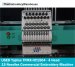 USED Tajima TFMX-IIC1504 - 4 Head - 15 Needles Commercial Embroidery Machine