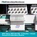 TAJIMA TMFX-IIC1206 - 6 Head - 12 Needles - Commercial Embroidery Machine